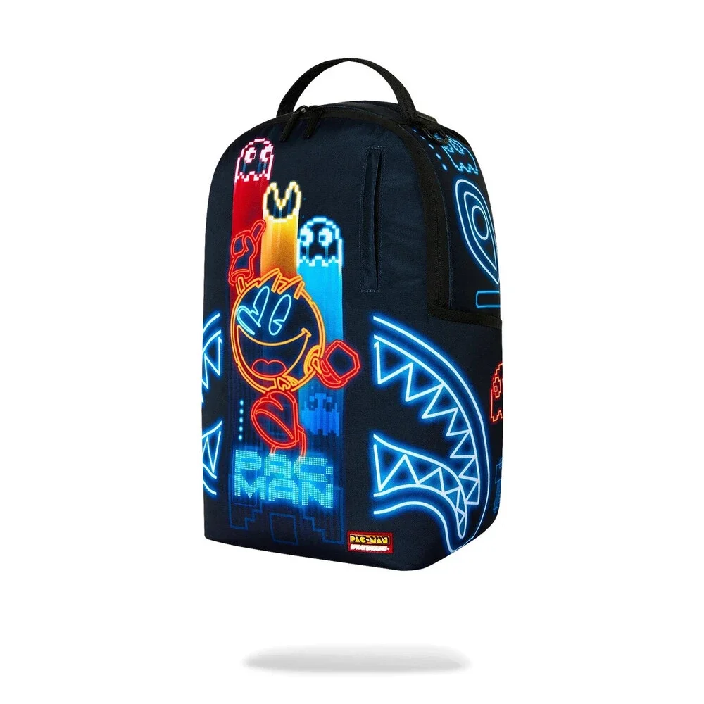 Sprayground Pac-Man Eat Em Up Backpack Unisex Multicolor Shoulder Straps SPR340